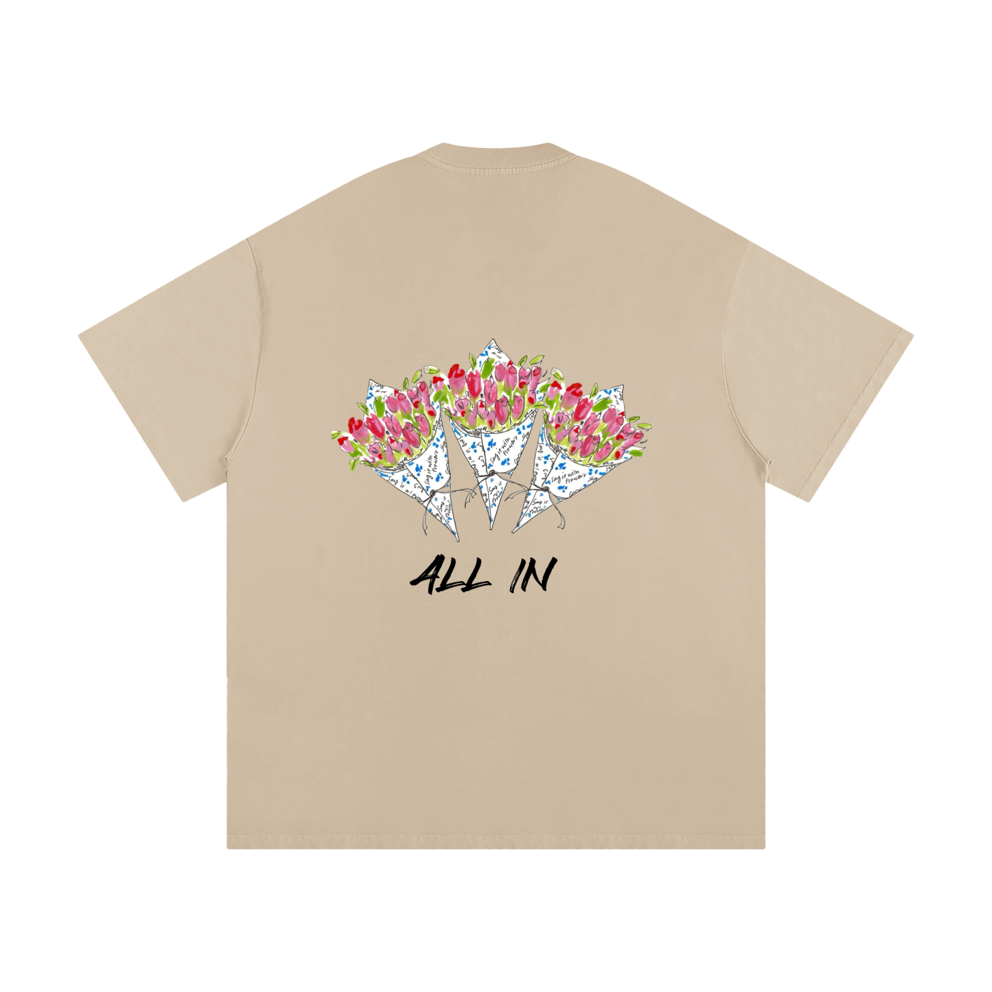 ALL IN Flower T-Shirt