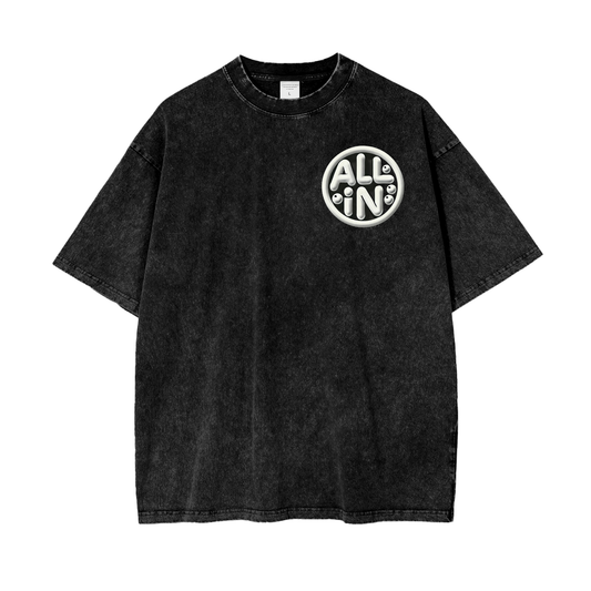 ALL IN Bubble Logo T-Shirt