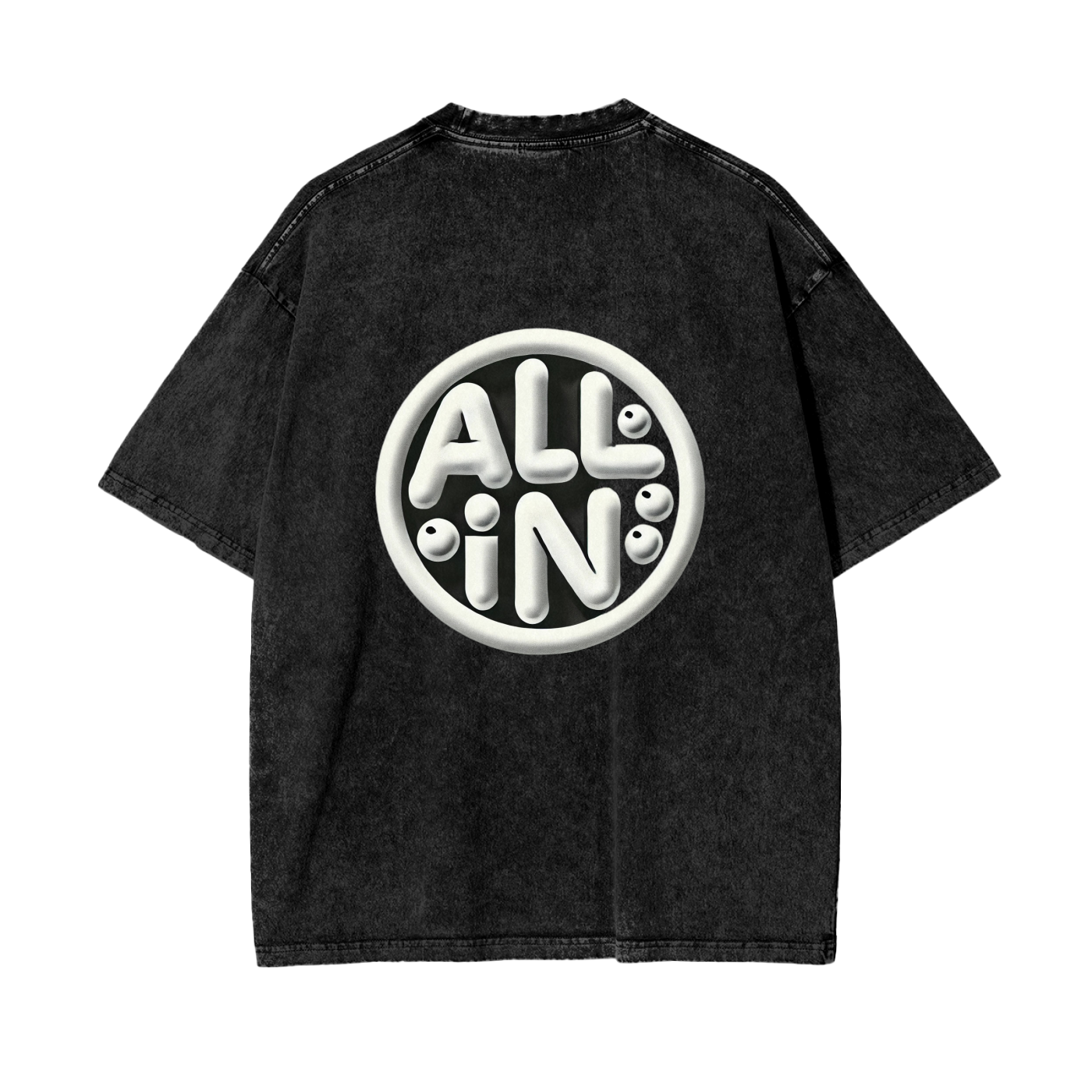 ALL IN Bubble Logo T-Shirt