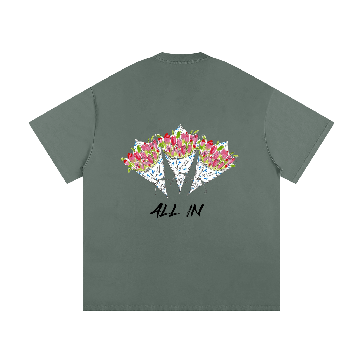 ALL IN Flower T-Shirt