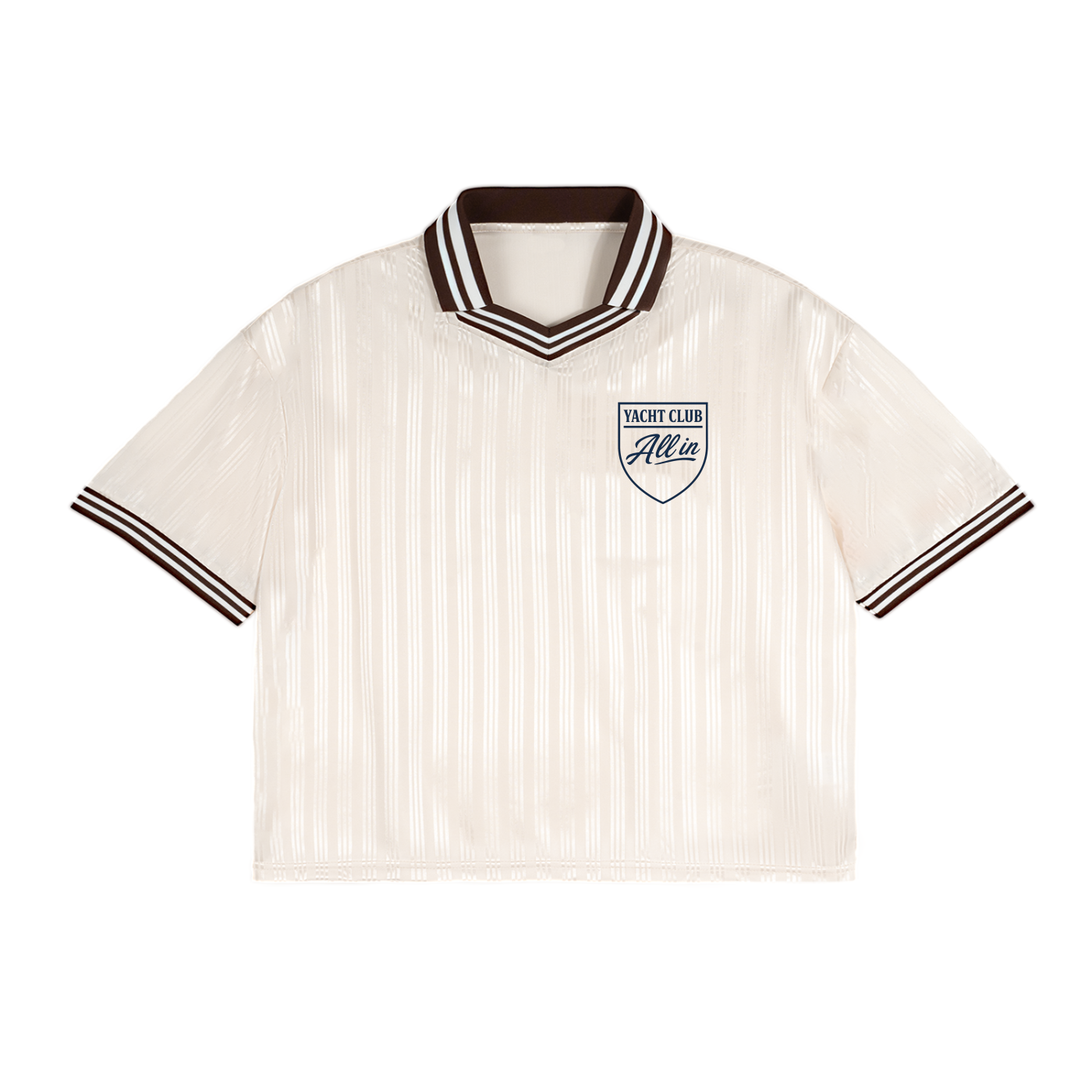 Contrast Stripes Polo Shirt