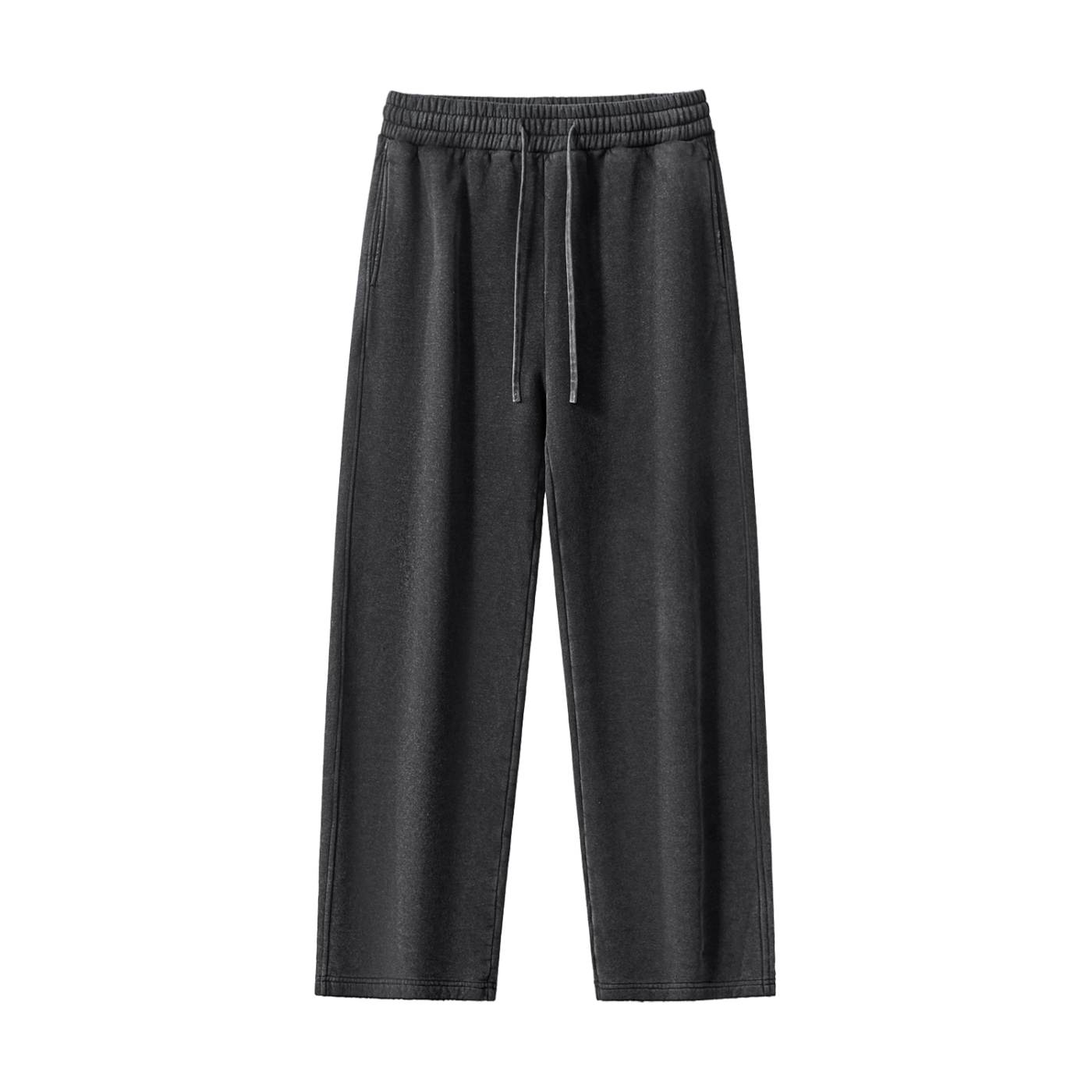 Washed No Cuff Joggers